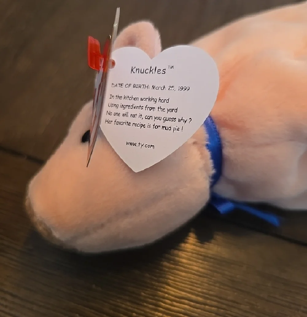 1999 Ty Pink Pig 
